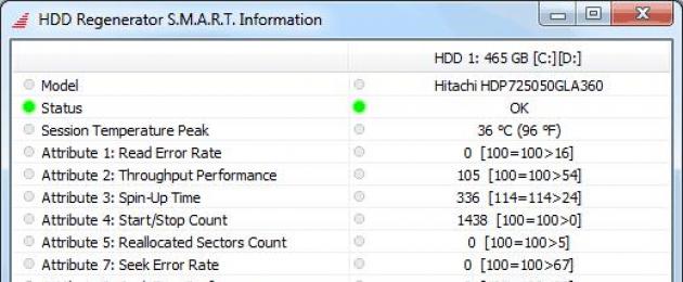HDD Regenerator: выполнение основных задач. Пошаговая инструкция, как пользоваться HDD Regenerator Что делает hdd regenerator