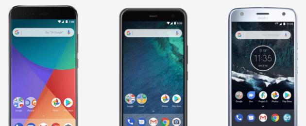 Что такое android one. Android Go и Android One: что это такое и в чём различия. Android One отличия от Android
